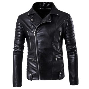 Women Fashion Leather Jacket